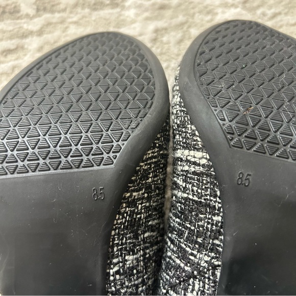 Diba black and white tweed heeled Chelsea ankle boot size 8.5 - Picture 7 of 7